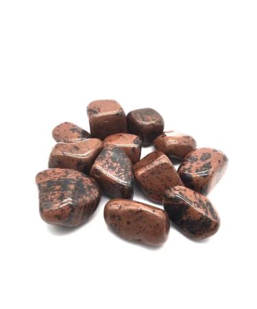 gem 100g 20mm-30mm Red Obsidian Tumble Stones Polishing Gemstone for Can be Used for Home Office Decoration JZIGTDEM