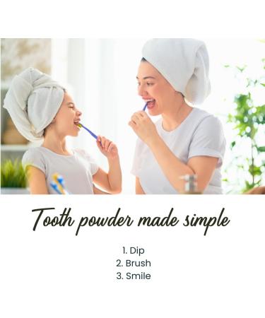 Isabella s Clearly Spice Remineralizing Tooth Powder | Teeth Whitening Natural Toothpaste Fluoride Free for Adults Kids Sensitive Teeth & Gums | Xylitol Baking Soda Clay Calcium Cinnamon Clove - Buy Online on GoSupps.com