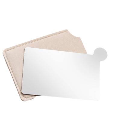 Palette de Maquillage Compacte avec Miroir HD Plateau M langeur Transparent pour Fond de Teint Correcteur et Blush Outil Professionnel Portable pour Esth ticiennes et Usage