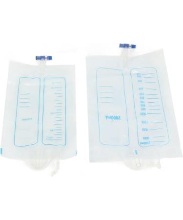 Urine Collector – Silicone Wearable Urine Bag & Catheter for Men | 1000ML & 2000ML | Travel Incontinence Solution for Elderly & Bedridden Patients - Buy Online on GoSupps.com