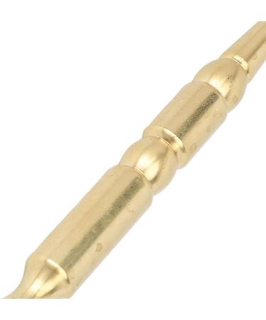 Manual Acupuncture Pen - Double-Headed Ear Massage Tool for Pain Relief | Brass Reflex Zone Device for Face & Body - Buy Online on GoSupps.com