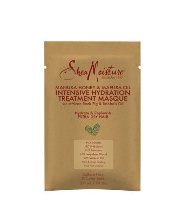 SheaMoisture Manuka Honey & Mafura Oil Intensive Hydration Treatment Masque 2 fl oz (59 ml)