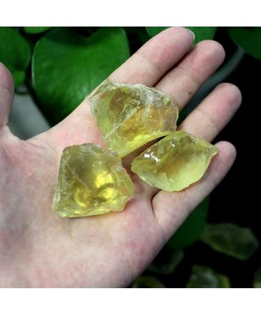 50G Natural Raw Yellow Citrine Quartz Crystal Rough Stone Specimen Crystal Love Natural Stones and Minerals Fish Tank