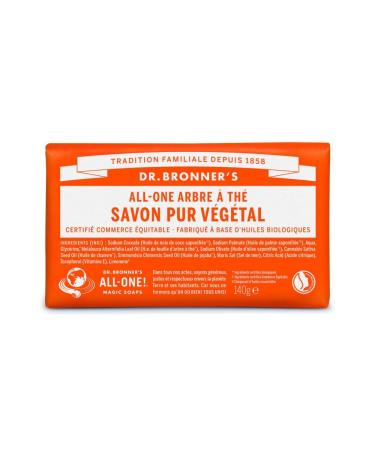 Dr. Bronner's Dr. Bronner's Tea Tree Soap Bar 140g