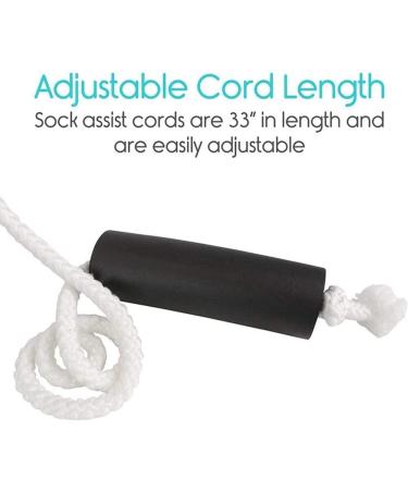 Easy Sock Dressing Aid for Seniors & Disabled | Compression Sock Slider Tool - Effortless Tights for Pregnant Women - Buy Online on GoSupps.com