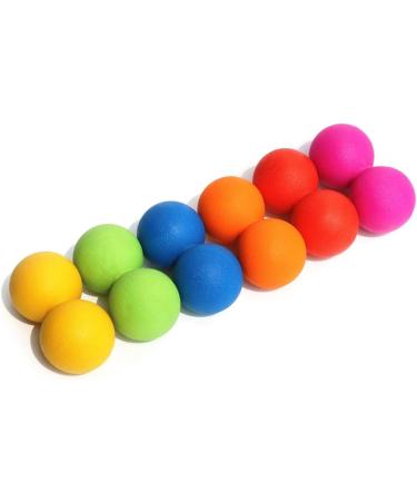 Minkissy Double Lacrosse Ball - Acupressure Peanut Massage Ball for Muscle Relief & Mobility - Medium Orange - Buy Online on GoSupps.com