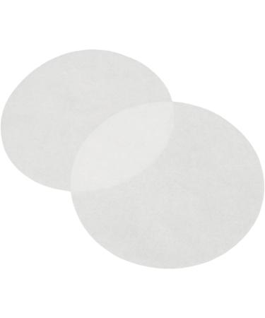 60 Pieces Heat-Resistant Food Oil Absorption Baking Paper - One-Way Round Filter for Frying Soups & Cooking - Buy Online on GoSupps.com