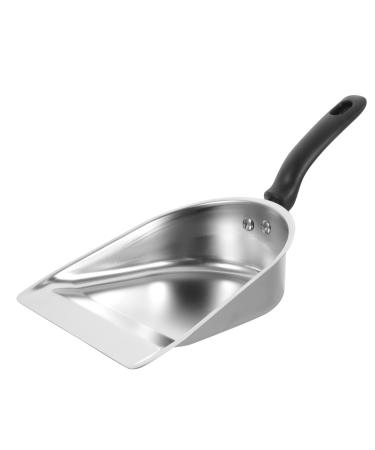 Fireplace Countertop Dustpan Stainless Steel Mini Cleaning Dustpan Gardening Handheld Ice Metal Food Candy Dry Goods Scoop Metal Dustpan Metal Dustpan