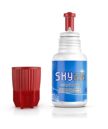 Sky Glue S+ | Super Strong Lash Extension Adhesive | Professional Black 5ml | Fast Drying | 7+ Week Retention - Buy Online on GoSupps.com