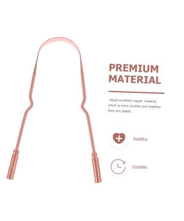 Premium Copper Brush & Scraper Set for Effective Oral Care - Reusable Tool for a Healthy Smile - Buy Online on GoSupps.com
