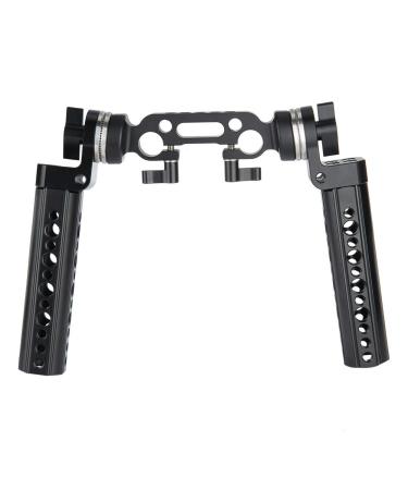 NICEYRIG 15mm Shoulder Rig Handle Kit Rosette Mount Grips for ARRI M6 Thread for DSLR Camera Cinema Camcorder Heavier Rig