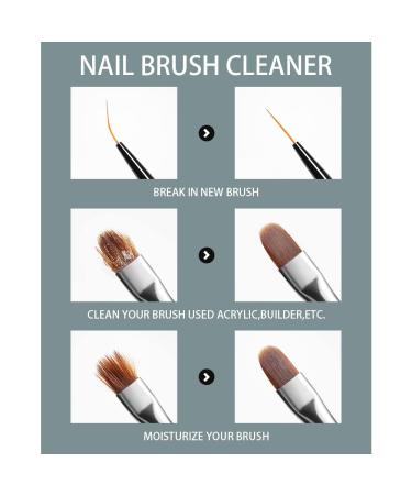 AIJIMEI Acrylic Nail Brush Cleaner 2.5FL.OZ | Salon & Home Use | Liquid Acrylic Paint Brush Cleaner | Nail Art Tools | 75ml - Buy Online on GoSupps.com