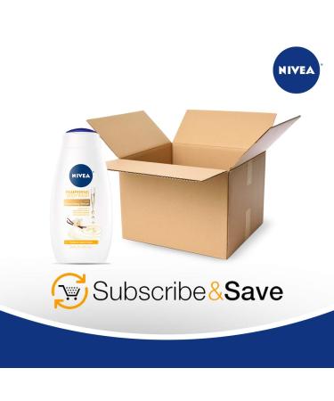 Nivea Pampering Body Wash â€“ Vanilla & Sweet Cream 20 fl oz | Hydrating Cleanser - Buy Online on GoSupps.com