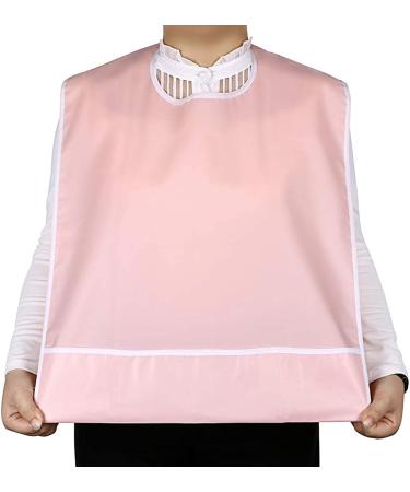 Sumnacon 4Pcs Colorful Waterproof Adult Bibs - Reusable Dining Clothing Protectors with Crumb Catcher - Buy Online on GoSupps.com