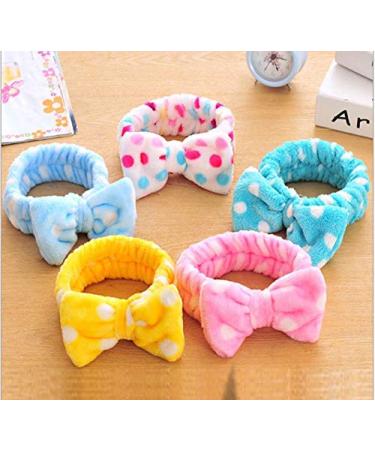 Demarkt Yellow Bowknot Headband - Stylish Hair Accessories for Makeup & Facial Care - International Shipping - Buy Online on GoSupps.com