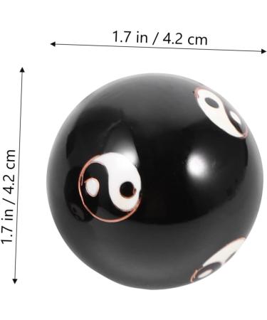 JECOMPRIS 4-Piece Massage Globe Set | Baoding Balls with Bell | Hand Massage Tools for Yoga & Fitness - Buy Online on GoSupps.com