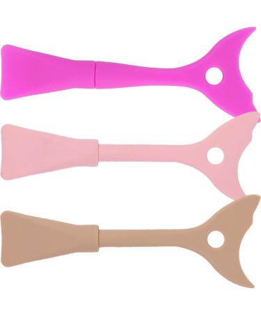 FOYTOKI 3pcs Eyeliner Eyeshadow Baffle Eyeliner Pencil Mascara Shield Applicator Guard Eyelash Helper Tool