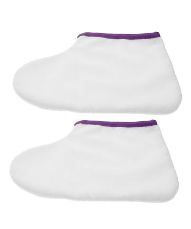 1paire Warming Paraffin Wax Foot Covers Pour Soins Des Accessoires R utilisables Pour Th rapie Cire Chaude Et Hydratation Peau