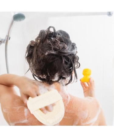 Natural Luffa Shower Sponge - Exfoliating Loofah Body Brush for Men & Women - Remove Dead Skin & Improve Circulation - Buy Online on GoSupps.com