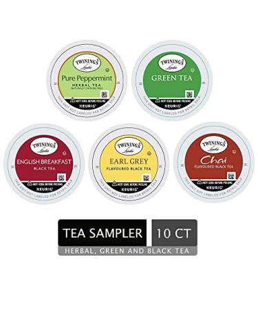 Twinings Tea Sampler K-Cups for Keurig - 10 Count Variety Pack - Buy Online on GoSupps.com