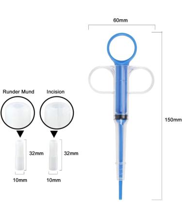 Esteopt 3-Piece Tablet Feeder for Cats & Small Dogs | Medicine Feeder Syringe Pill Dispenser for Pets - Fast International Shipping - Buy Online on GoSupps.com