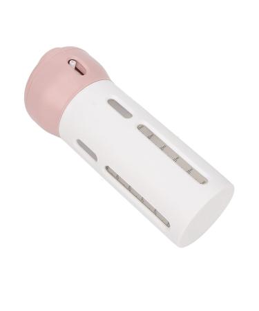 4-in-1 Liquid Dispenser Travel Bottles - Leak-Proof Transparent Portable Shampoo & Conditioner Set (Pink) | International Shipping Available - Buy Online on GoSupps.com
