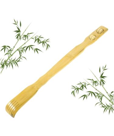 Premium Bamboo Back Scratcher & Massager for Women - Strong Wooden Relaxation Therapy Tool - Buy Online on GoSupps.com
