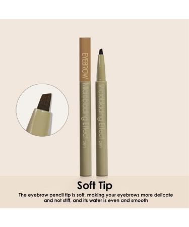  KAYLRE Liquid Eyebrow Pencil Quick Dry Waterproof Eyebrow Pencil Various Colors for Modeling Needs and Different Scenes Smo Mua Eyebrow Pencil (Size: Belgium) - Buy Online on GoSupps.com