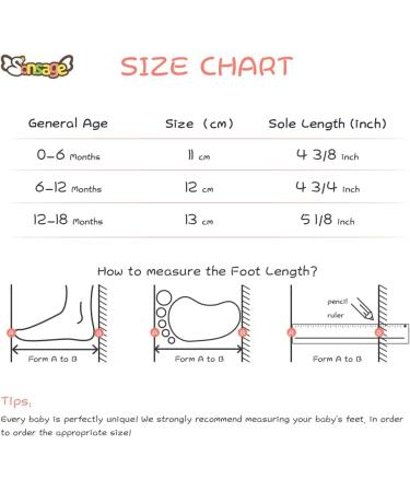 Infant Snow Boots | Soft Anti-Skid Sole | Winter Booties 0-6 Months | Orange - Buy Online on GoSupps.com