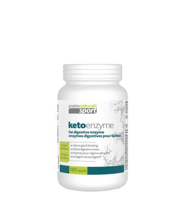 Prairie Naturals KetoEnzyme Fat-Digesting Enzyme Capsule 120 Count