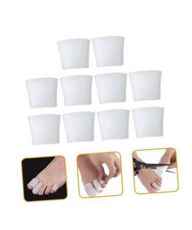FRCOLOR 10pcs Bunion Cushions & Toenail Patch - Thumb Protector Gel Sleeves for Women | Eversion Pad 1.7x1.5cm - International Shipping Available - Buy Online on GoSupps.com