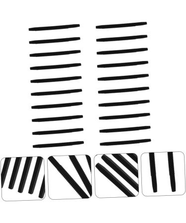 Lurrose 120 pcs Glasses Slippery Foot Cover - Slipproof Elastic Comfort Glass Holder & Earring Pebble Gel - Replaceable Black (4stk) - Ideal for Glasses Grip & Brake Pipe Use - Buy Online on GoSupps.com