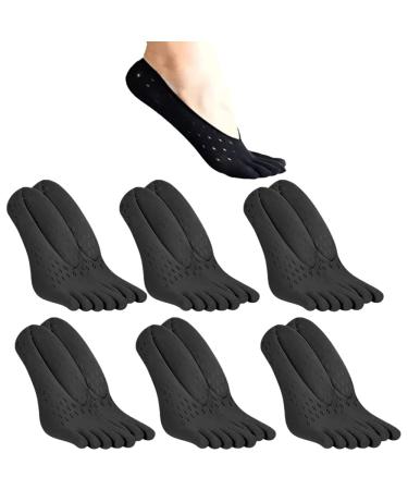 Projoint Antibunions Health Sock Toe Socks Women Five Finger Socks Pro Joint Anti Bunions Health Sock Anti Bunions Health Sock Anti Slip Socks For Bunions Small (black)