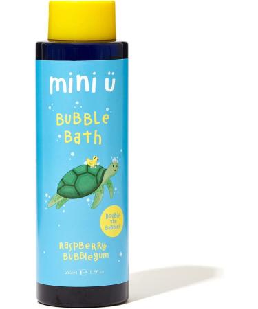 Mini U Bubble Bath - for Babies & Kids (Raspberry Bubblegum) Raspberry Bubblegum (Pack of 1)
