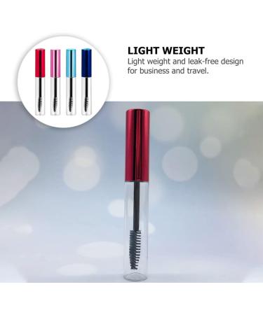 Healeved 10pcs Mascara Bottle Empty Mascara Tube Mascara Tube with Wand Portable Bottle Eyelash Tubes Plastic - Buy Online on GoSupps.com