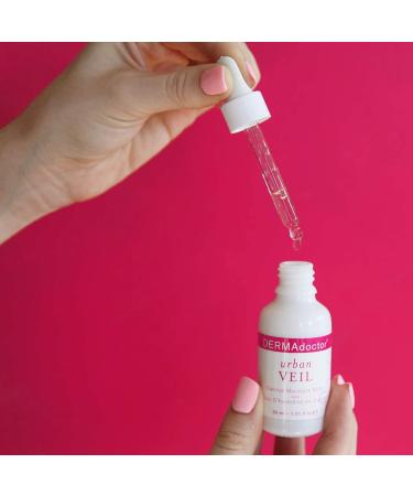 DERMAdoctor Urban Veil Cactus Moisture Elixir - Hydrating Serum for Radiant Skin | 1.01 oz - International Shipping Available - Buy Online on GoSupps.com