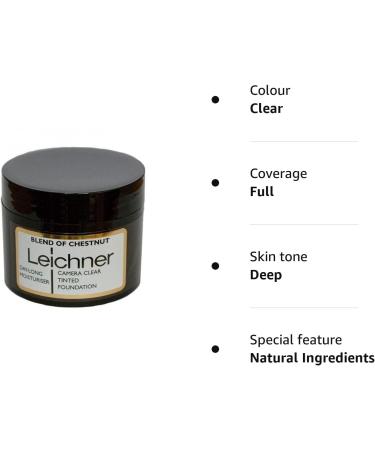 Leichner Camera Clear Tinted Foundation Blend Of Chestnut - 30 ml (Pack of 1) - Buy Online on GoSupps.com
