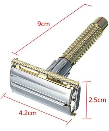Tommy Lambert Double Edge Safety Razor Set for Men - Premium Quality Blade Shaving Kit - Buy Online on GoSupps.com