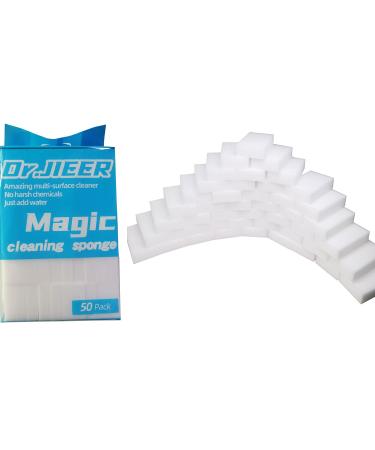 Dr.JIEER 50 Pcs/lot Magic Sponge Eraser Multi-Functional Melamine Foam Cleaner 100x60x20mm