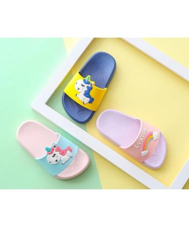 Lanivic Unicorn Flip Flops for Kids | Non-Slip Summer Beach Slippers & Soft Bathing Shoes | Perfect for Boys & Girls - Buy Online on GoSupps.com