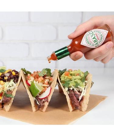 TABASCO Duo-pack: Original Red Pepper and Green Pepper Sauce - 2 glass bottles of sharp chili sauce (2 x 147ml) 100% natural - Buy Online on GoSupps.com