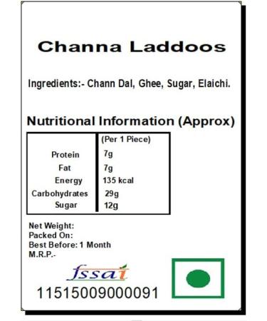 Ghasitaram Gifts Rakhi Gifts for Brothers Channa Laddoo and Chocolate Coated Almond Cans with 2 Rudraksh Rakhis Channa Laddoo & Chocolate Almond Cans with 2Rakhis - Buy Online on GoSupps.com