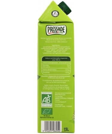 PRESSADE - Nectar Bio Multifruits 1.5L - Lot De 4 - Buy Online on GoSupps.com