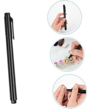 Ipetboom 1pc Nail Art Pen Nail Accessories Essential Oil Car Freshener Nail Salon Manicure Tools Drawing Line Black Pen Black Nail Pen Black Pens for Drawing Plastic Liner Pen Draw a Line - Buy Online on GoSupps.com