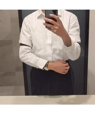Quupy Adjustable Elastic Bracelet Shirt Sleeve Holders - Anti-Slip Cuffs for Wedding & Party Clothing Accessories - Buy Online on GoSupps.com
