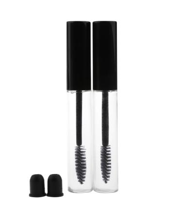 GAZECHIMP 2-Part 10ml Mascara Tube Set - Empty Container with Eyelash Brush for Extensions - Ideal for Mascara Storage & Application - Buy Online on GoSupps.com