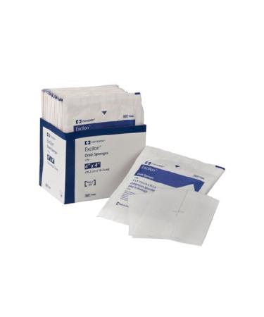 Kendall/Covidien - Excilon Non-Woven Split Drain/I.V Sponges (Gauze, Sponge, 4 X 4 6-Ply, Sterile) BX/25-2 sponges per Pack, 25 Packs per Box totaling 50 by Kendall/Covidien