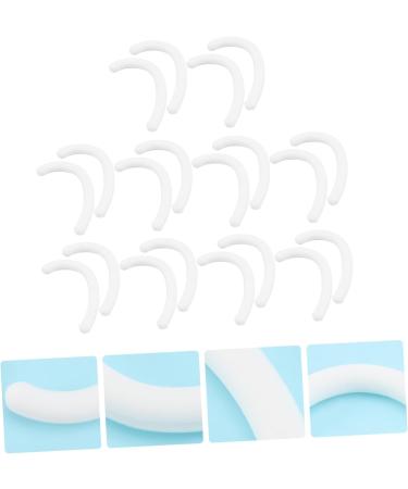 Healeeved 20 Pairs Anti-Snag Silicone Earring Protectors - Soft Ear Bruises Relief & Glasses Ear Pads - 1 Pack of White 2 Stk - Buy Online on GoSupps.com