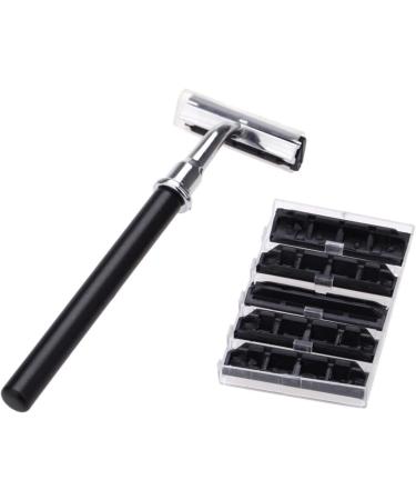Mingqian Shaving Brush Set - Men's Double Edge Razor Bowl & Holder | Manual Beard Shaver for Perfect Shave - Buy Online on GoSupps.com