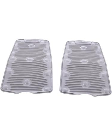 Solustre 6 STK Silicone Washing Board - Vintage Shirt Hand Wash Tools Slide-Resistant Mini Laundry Board for Soft Washing & Kids - Buy Online on GoSupps.com